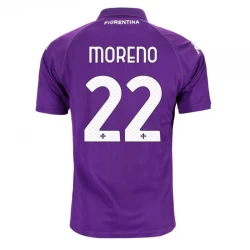 Fotbalové Dresy ACF Fiorentina Moreno #22 2024-25 Domácí Dres Mužské