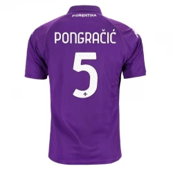 Fotbalové Dresy ACF Fiorentina Pongracic #5 2024-25 Domácí Dres Mužské