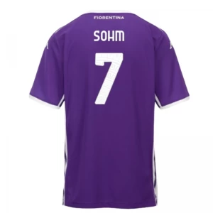 Fotbalové Dresy ACF Fiorentina Sohm #7 2025-26 Domácí Dres Mužské