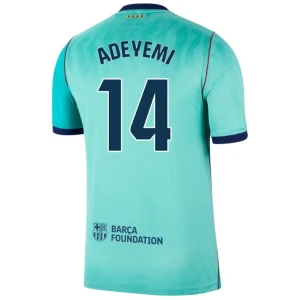 Fotbalové Dresy Adeyemi #14 FC Barcelona 2026-27 Třetí Dres Mužské