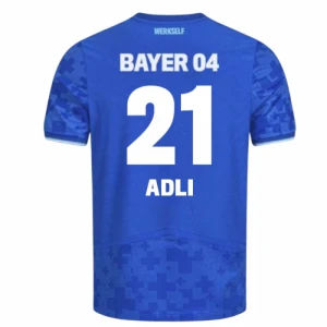 Fotbalové Dresy Adli #21 Bayer 04 Leverkusen 2025-26 Třetí Dres Mužské