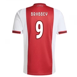 Fotbalové Dresy AFC Ajax Amsterdam Brobbey #9 2025-26 Domácí Dres Mužské