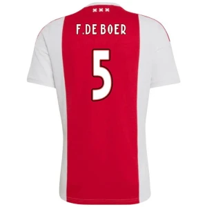 Fotbalové Dresy AFC Ajax Amsterdam F. De Boer #5 2026-27 Domácí Dres Mužské
