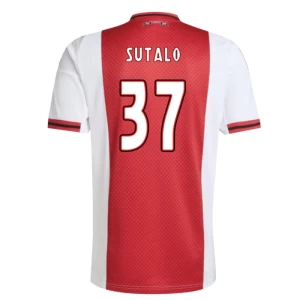 Fotbalové Dresy AFC Ajax Amsterdam Sutalo #37 2025-26 Domácí Dres Mužské