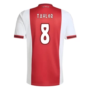 Fotbalové Dresy AFC Ajax Amsterdam Taylor #8 2025-26 Domácí Dres Mužské