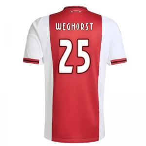 Fotbalové Dresy AFC Ajax Amsterdam Weghorst #25 2025-26 Domácí Dres Mužské