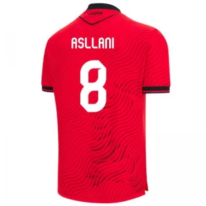 Fotbalové Dresy Albánie Asllani #8 2026 Domácí Dres Mužské
