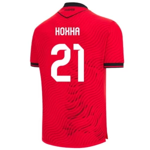 Fotbalové Dresy Albánie Hoxha #21 2026 Domácí Dres Mužské