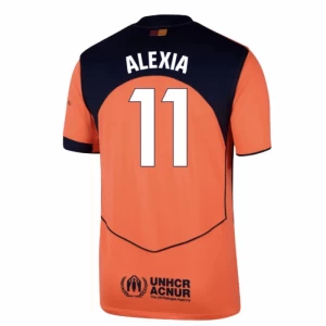 Fotbalové Dresy Alexia #11 FC Barcelona 2025-26 Třetí Dres Mužské