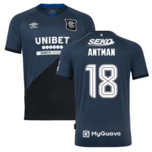 Fotbalové Dresy Antman #18 Rangers FC 2025-26 Třetí Dres Mužské