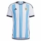 Lionel Messi #10 Fotbalové Dresy Argentina Mistrovství Světa 2022 Domácí Dres Mužské
