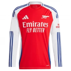 Fotbalové Dresy Arsenal FC 2024-25 Domácí Dres Mužské Dlouhý Rukáv