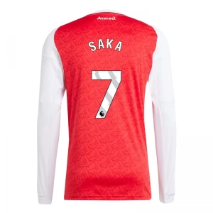 Fotbalové Dresy Arsenal FC Bukayo Saka #7 2025-26 Domácí Dres Mužské Dlouhý Rukáv
