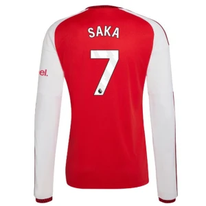 Fotbalové Dresy Arsenal FC Bukayo Saka #7 2026-27 Domácí Dres Mužské Dlouhý Rukáv