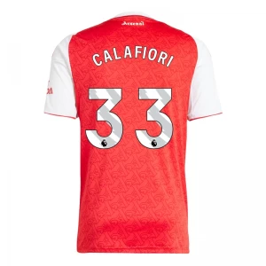 Fotbalové Dresy Arsenal FC Calafiori #33 2025-26 Domácí Dres Mužské