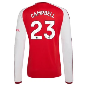 Fotbalové Dresy Arsenal FC Campbell #23 2026-27 Domácí Dres Mužské Dlouhý Rukáv
