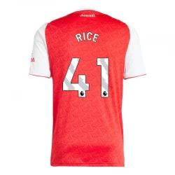 Fotbalové Dresy Arsenal FC Declan Rice #41 2025-26 Domácí Dres Mužské