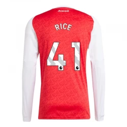 Fotbalové Dresy Arsenal FC Declan Rice #41 2025-26 Domácí Dres Mužské Dlouhý Rukáv