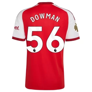 Fotbalové Dresy Arsenal FC Dowman #56 2026-27 Domácí Dres Mužské