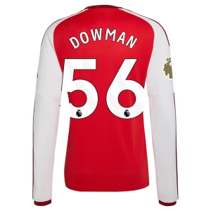 Fotbalové Dresy Arsenal FC Dowman #56 2026-27 Domácí Dres Mužské Dlouhý Rukáv