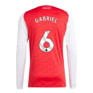 Fotbalové Dresy Arsenal FC Gabriel Magalhães #6 2025-26 Domácí Dres Mužské Dlouhý Rukáv
