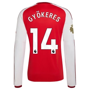 Fotbalové Dresy Arsenal FC Gyokeres #14 2026-27 Domácí Dres Mužské Dlouhý Rukáv