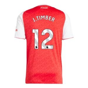 Fotbalové Dresy Arsenal FC J. Timber #12 2025-26 Domácí Dres Mužské