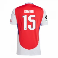 Fotbalové Dresy Arsenal FC Kiwior #15 2024-25 UCL Domácí Dres Mužské