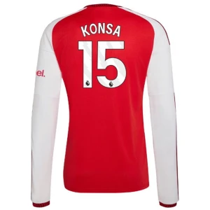 Fotbalové Dresy Arsenal FC Konsa #15 2026-27 Domácí Dres Mužské Dlouhý Rukáv