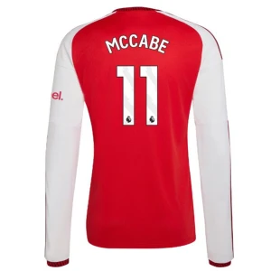 Fotbalové Dresy Arsenal FC Mccabe #11 2026-27 Domácí Dres Mužské Dlouhý Rukáv