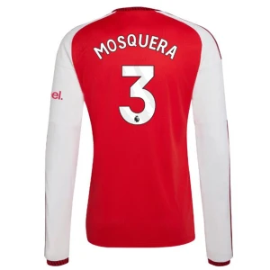 Fotbalové Dresy Arsenal FC Mosquera #3 2026-27 Domácí Dres Mužské Dlouhý Rukáv