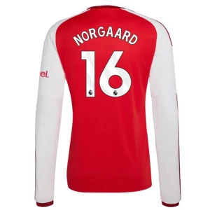 Fotbalové Dresy Arsenal FC Norgaard #16 2026-27 Domácí Dres Mužské Dlouhý Rukáv