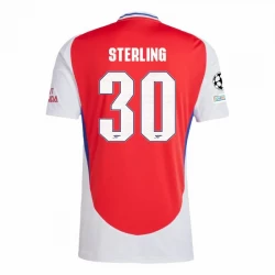 Fotbalové Dresy Arsenal FC Raheem Sterling #30 2024-25 UCL Domácí Dres Mužské