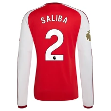 Fotbalové Dresy Arsenal FC William Saliba #2 2026-27 Domácí Dres Mužské Dlouhý Rukáv