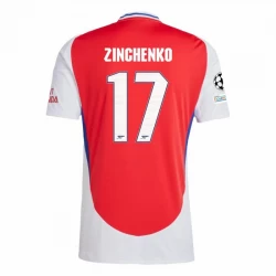Fotbalové Dresy Arsenal FC Zinchenko #17 2024-25 UCL Domácí Dres Mužské
