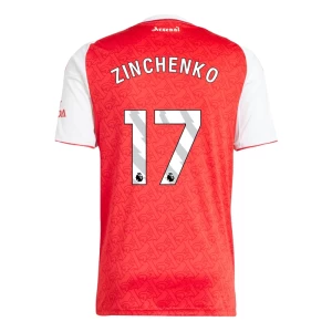 Fotbalové Dresy Arsenal FC Zinchenko #17 2025-26 Domácí Dres Mužské