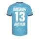 Fotbalové Dresy Arthur #13 Bayer 04 Leverkusen 2023-24 Alternativní Dres Mužské