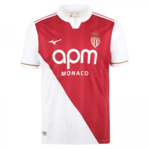 Fotbalové Dresy AS Monaco 2025-26 Domácí Dres Mužské