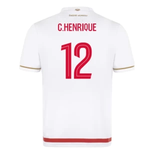 Fotbalové Dresy AS Monaco C. Henrique #12 2025-26 Domácí Dres Mužské