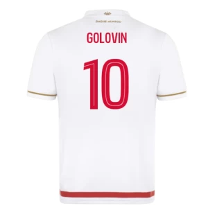 Fotbalové Dresy AS Monaco Golovin #10 2025-26 Domácí Dres Mužské