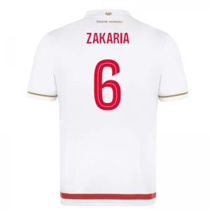 Fotbalové Dresy AS Monaco Zakaria #6 2025-26 Domácí Dres Mužské