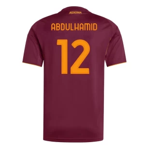 Fotbalové Dresy AS Roma Abdulhamid #12 2025-26 Domácí Dres Mužské
