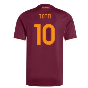 Fotbalové Dresy AS Roma Francesco Totti #10 2025-26 Domácí Dres Mužské