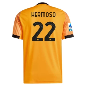 Fotbalové Dresy AS Roma Hermoso 22 2025-26 Home 2025-26 Venkovní Dres Mužské