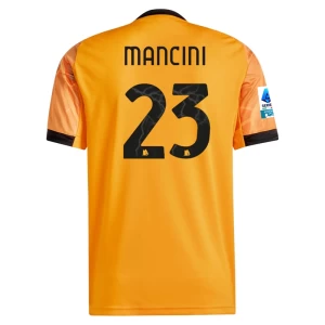 Fotbalové Dresy AS Roma Mancini 23 2025-26 Home 2025-26 Venkovní Dres Mužské