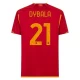 Fotbalové Dresy AS Roma Paulo Dybala #21 2023-24 Domácí Dres Mužské