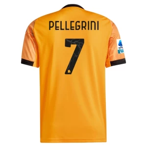 Fotbalové Dresy AS Roma Pellegrini 7 2025-26 Home 2025-26 Venkovní Dres Mužské