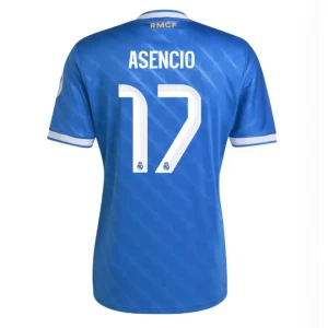 Fotbalové Dresy Asencio #17 Real Madrid 2025-26 Třetí Dres Mužské