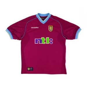 Fotbalové Dresy Aston Villa 2001-02 Domácí