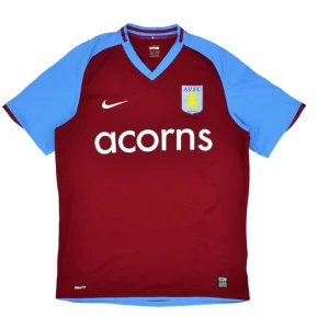 Fotbalové Dresy Aston Villa 2008-09 Domácí